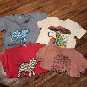 Southern Trend Women's Graphic Tee - Gray